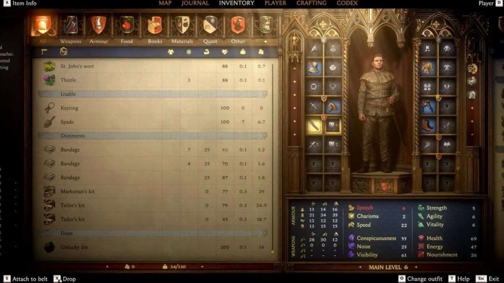Kcd Inventory A Sorted Inventory | Kingdom Come: Deliverance 2 Mod