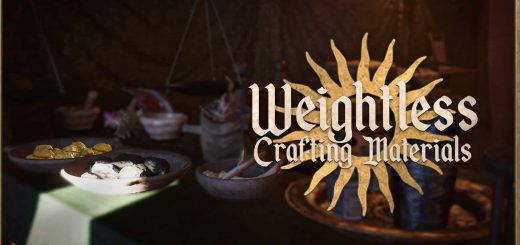 Weightless Crafting Materials v1.1.1