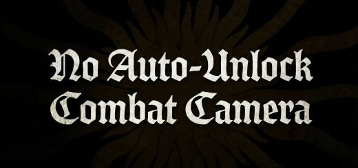 Hard-Lock Combat Camera (No Auto-Unlock) v1.0