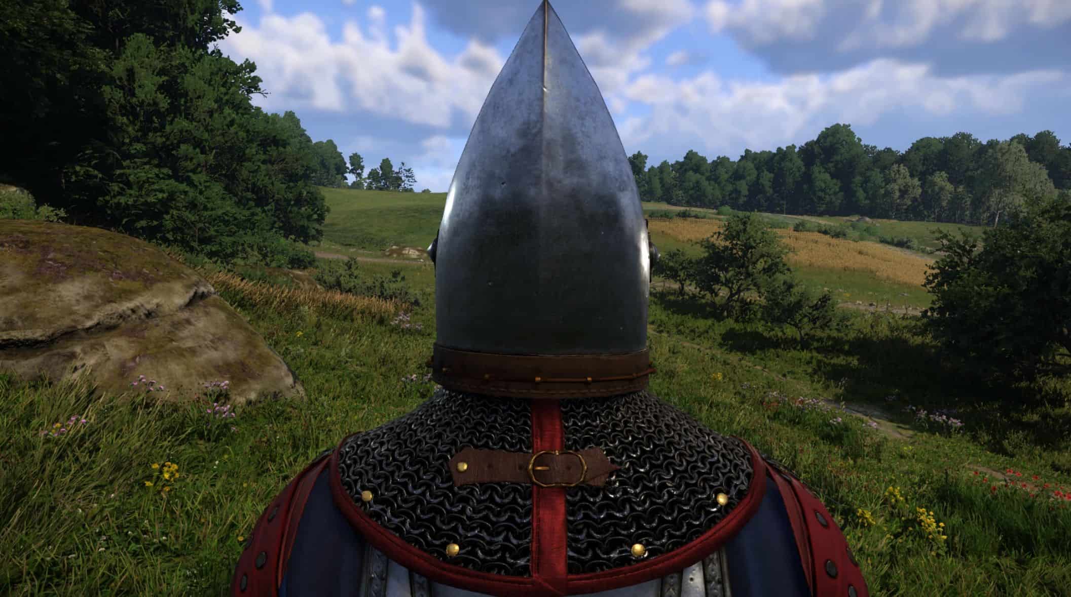 Noble Bascinet with Chainmail Aventail Variants PTF v1.0
