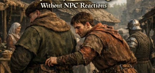 Pickpocketing Without NPC Reactions v1.0