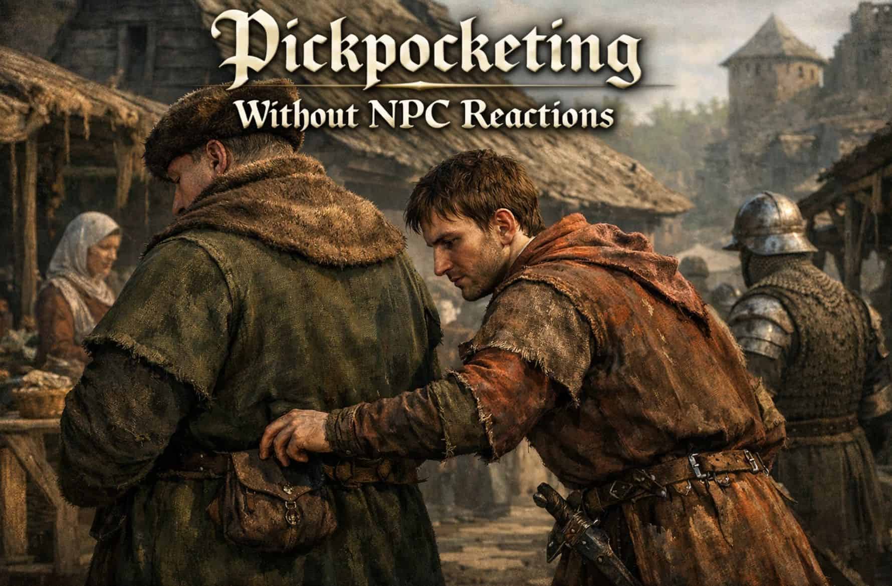 Pickpocketing Without NPC Reactions v1.0